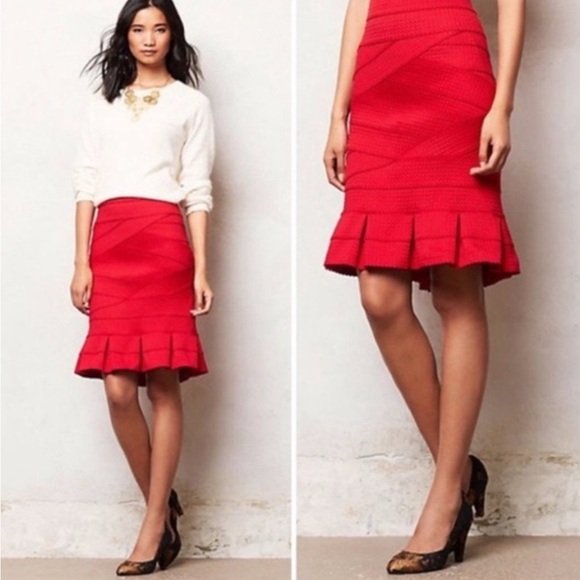 Anthropologie- Girls from Savoy skirt - Picture 2 of 4